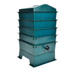 vidaXL Wormenbak 4-laags 42x42x60 cm, Tuin en Terras, Hand-tuingereedschap, Verzenden, Nieuw