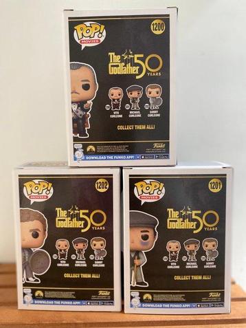 Funko - Funko Pop Vito Corleone, Michael Corleone, Sonny beschikbaar voor biedingen