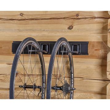 Metalen strip 60 cm met twee fiets ophanghaken - fiets