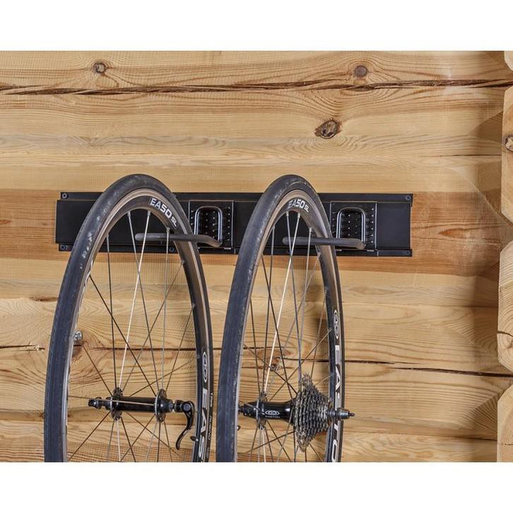 Metalen strip 60 cm met twee fiets ophanghaken - fiets, Fietsen en Brommers, Fietsonderdelen, Ophalen of Verzenden