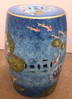 Tabouret - Glacis - Koi tabouret en céramique, Antiek en Kunst