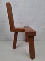 Tabouret - Bois - Tabouret en bois, Antiek en Kunst