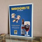Vanderghinste Roodbruin bier - Enseigne publicitaire - Métal