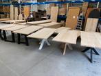 Aerts massief eiken eettafel + onderstel naar keuze (A-keuze, Nieuw, Eikenhout