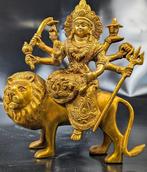 Beeld, Schitterend beeld van de hindoe-godin Durga - 23 cm -