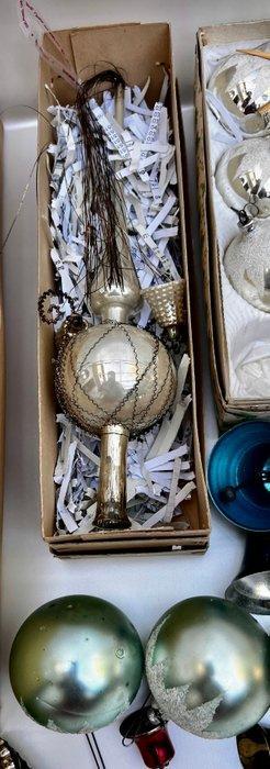 Pot - Glas-in-lood - Alte Christbaumschmuck, Diversen, Kerst