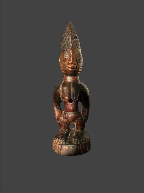 Yoruba Twin figure Ere Ibeji - Figuur - Afrika  (Zonder, Antiquités & Art, Art | Art non-occidental