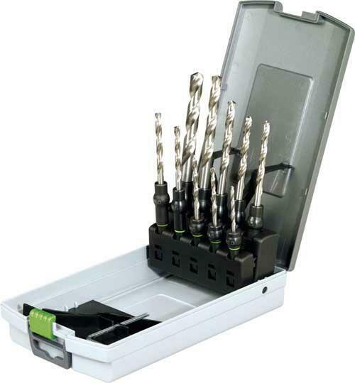 Festool Spiraalboor Cassette HSS 3-10/10X CENTROTEC FESTOOL-, Doe-het-zelf en Bouw, Gereedschap | Boormachines, Nieuw, Verzenden