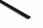 LED Profiel 1 meter - 6.3x16mm DESIGN D - ZWART, Verzenden