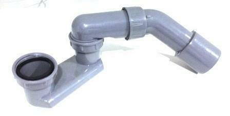 Dragy sifon tbv: bad afvoer waste 1 1/2 x40/50mm, Doe-het-zelf en Bouw, Buizen en Afvoer, Ophalen of Verzenden