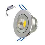 LED Inbouwspot Dimbaar - Warm Wit Licht 2700K - 5W vervangt, Ophalen of Verzenden
