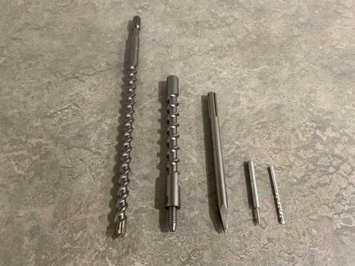 Veiling - Boorgereedschap set 5-delig, Doe-het-zelf en Bouw, Gereedschap | Machine-onderdelen en Toebehoren, Nieuw