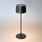 Tafel en bureaulampen Oplaadbare LED Tafellamp Lido Zwart, Huis en Inrichting, Verzenden, Nieuw