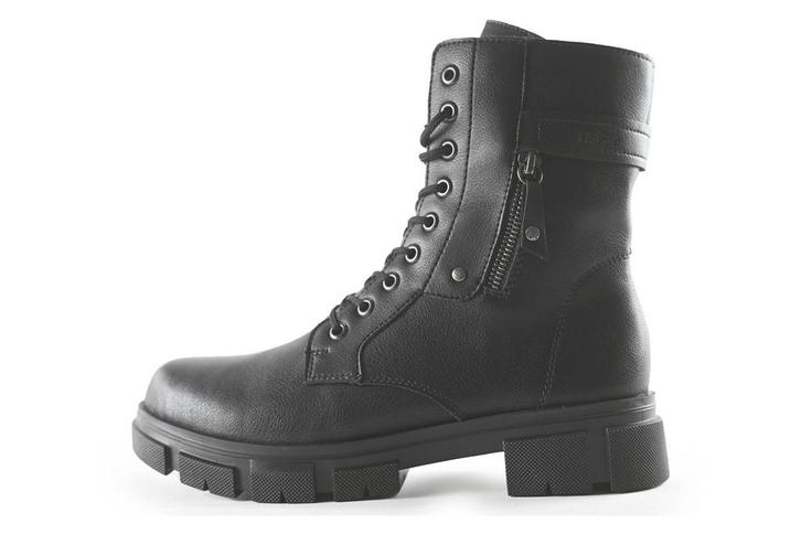 Rieker Veterboots in maat 39 Zwart | 5% korting, Kleding | Dames, Schoenen, Zwart, Gedragen, Overige typen, Verzenden