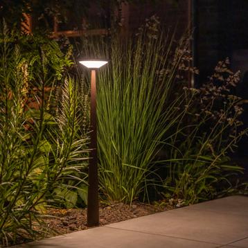 Tuinverlichting Modern Elin Tuinlamp Corten Large, Verzenden, Staande lamp