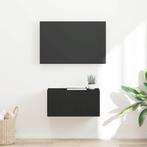 vidaXL TV Wandkast Wandgemonteerd Zwart 60 x 31 x 29.5 cm, Huis en Inrichting, Kasten |Televisiemeubels, Verzenden, Nieuw