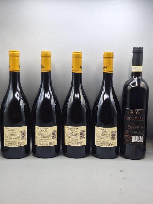 2024 Conte Della Vipera x4 & 2027 Tenuta Friggiali -, Collections, Vins