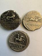 Romeinse Republiek Lotto 3 denarii 91-56 a.C.