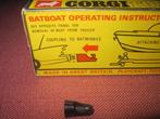 Dinky Toys - Speelgoed Corgi Toys 107 Batboat And Trailer, Nieuw
