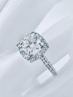 Verlovingsring - 14 karaat Witgoud - 0.91ct. tw. Diamant