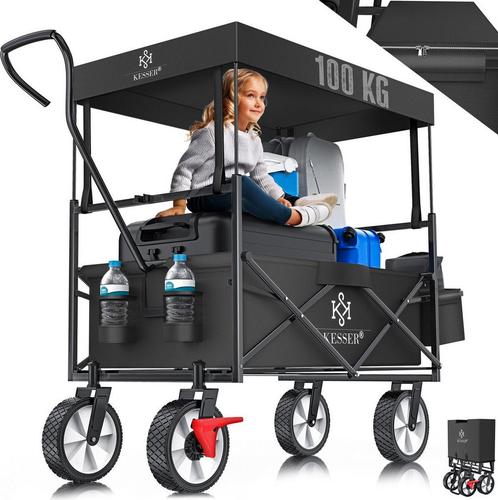 KESSER® Bolderkar opvouwbaar Bolderwagen tot 100 kg draagver, Doe-het-zelf en Bouw, Gereedschap | Overige machines, Verzenden