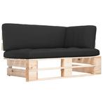 vidaXL Tuinhoekbank pallet geïmpregneerd grenenhout, Tuin en Terras, Verzenden, Nieuw
