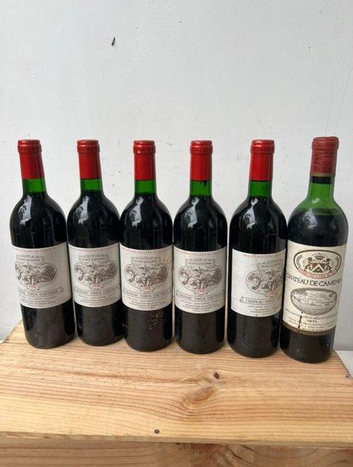 1992 x 5 Château Vieux Coutelin & 1971 Château de Camensac -, Collections, Vins