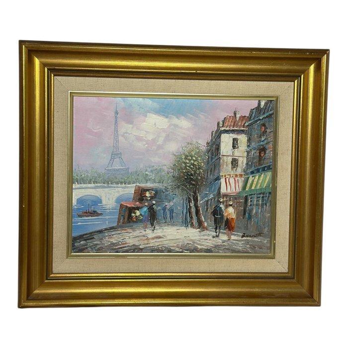 Caroline C. Burnett (1877-1950) - Vue de Paris, Antiek en Kunst, Kunst | Schilderijen | Klassiek