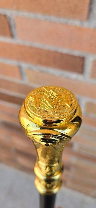 Canne de marche - En alliage - Bâton maçonnique, Antiek en Kunst, Kunst | Designobjecten