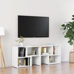 vidaXL Tv-meubel 104x30x52 cm bewerkt hout wit, Verzenden