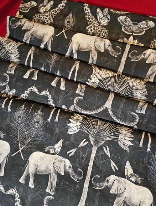 Exclusieve lichte Liberty katoenen satijnen stof - 300x300cm, Antiek en Kunst, Kunst | Designobjecten