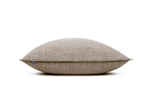 ZoHome Kussensloop Lino Palm Taupe - 100% Katoen, Huis en Inrichting, Slaapkamer | Beddengoed