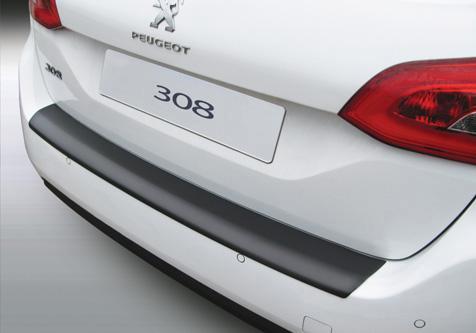 Achterbumper Beschermer | Peugeot 308 SW 2014- | ABS Kunstst, Auto diversen, Auto-accessoires, Nieuw, Verzenden