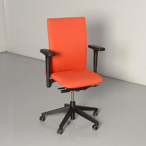 Haworth Comforto D5585S03 bureaustoel, oranje, 4D armleggers, Huis en Inrichting, Bureaustoelen, Gebruikt, Ophalen of Verzenden