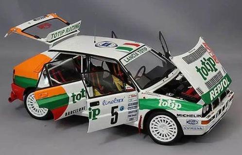Kyosho 1:18 - Model raceauto - Lancia Delta HF Integrale #5, Hobby en Vrije tijd, Modelauto's | 1:5 tot 1:12