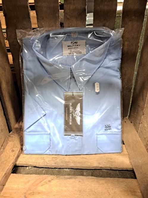 Piloot shirt Blauw (Overhemden, Kleding), Kleding | Heren, Overhemden, Nieuw, Verzenden