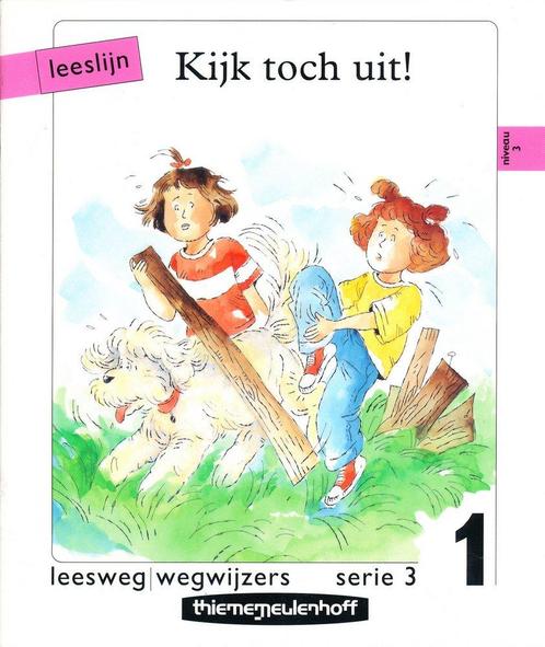 Leeslijn versie 1 wegwijzers serie 3 deel 1 Kijk toch uit!, Boeken, Schoolboeken, Verzenden