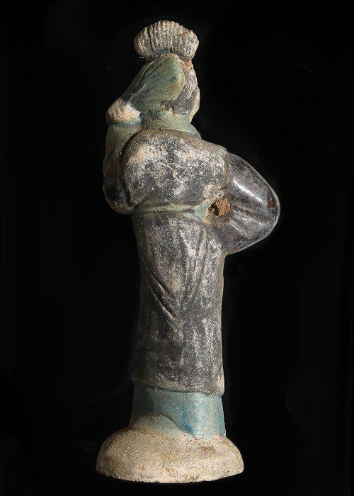 Oud-Chinees Terracotta Vrouwelijk hofdienaar beeldje, Antiek en Kunst, Antiek | Overige Antiek