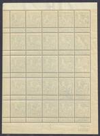 Belgique 1910 - Caritas 1910 en feuillets complets de 25,, Timbres & Monnaies