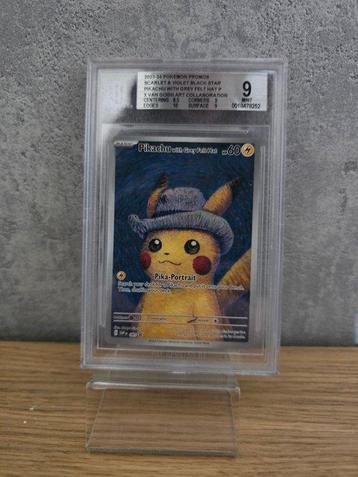 Pokémon - 1 Card Pokémon x Van Gogh Pikachu - Grey Felt Hat beschikbaar voor biedingen