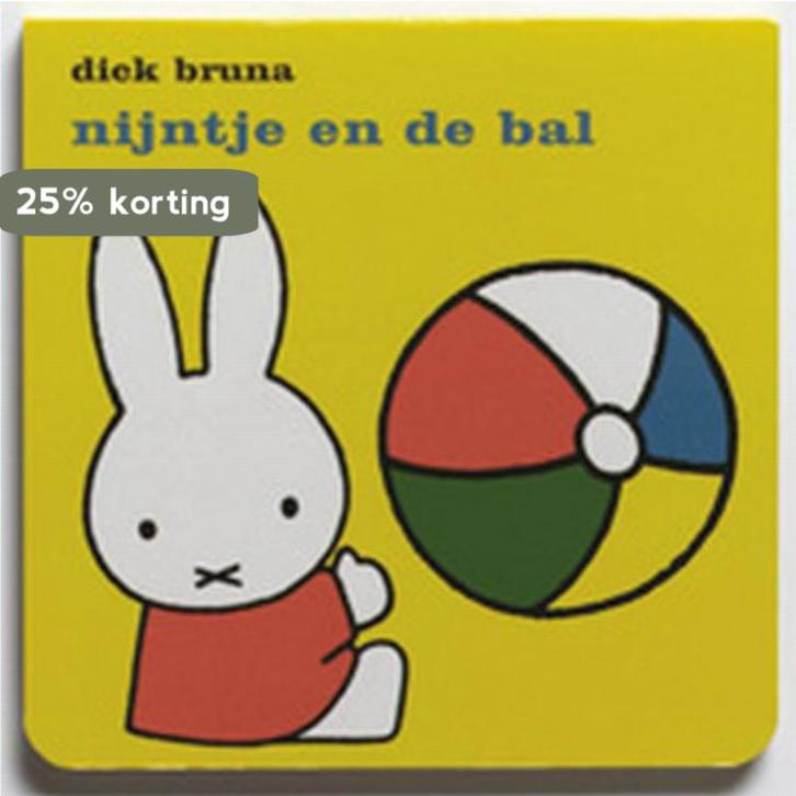 Nijntje en de bal / Flip-boekje 9789073991682 Dick Bruna, Boeken, Kinderboeken | Baby's en Peuters, Gelezen, Verzenden