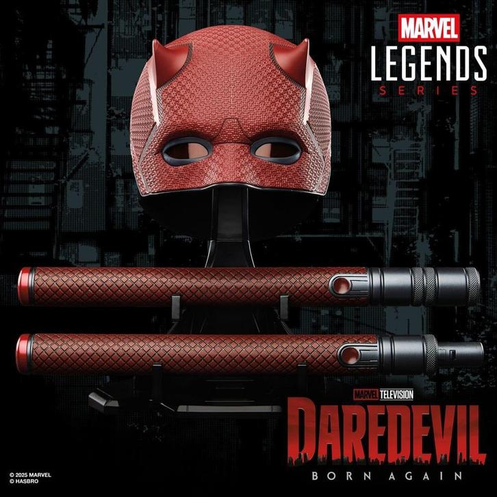 Daredevil: Born Again Replica 1/1 Premium Roleplay Mask and, Verzamelen, Film en Tv, Ophalen of Verzenden