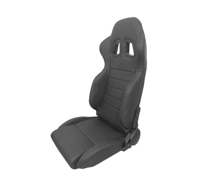 SIÈGE BAQUET SPORT UNIVERSEL LOOK SPARCO CUIR NOIR, Auto-onderdelen, Interieur en Bekleding, Verzenden