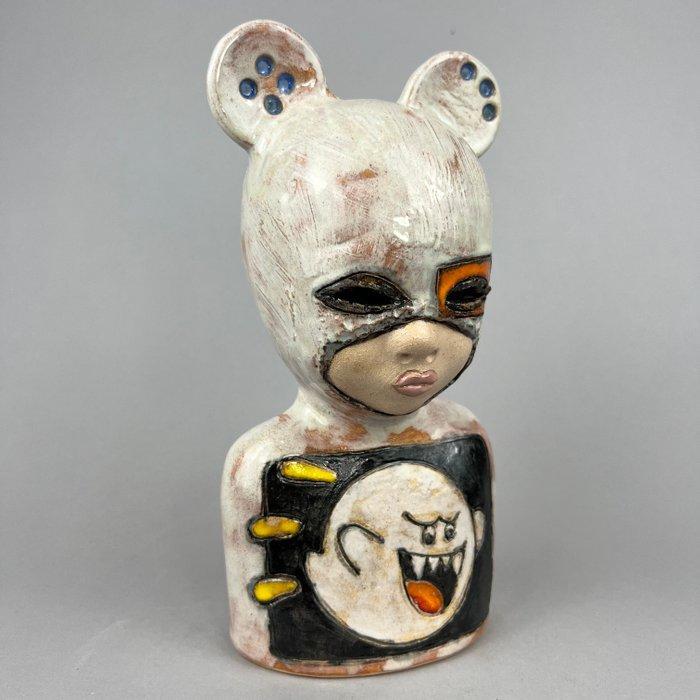 Iwo Rynkiewicz (XX-XXI) - The little ghost - hand made, Antiek en Kunst, Kunst | Designobjecten