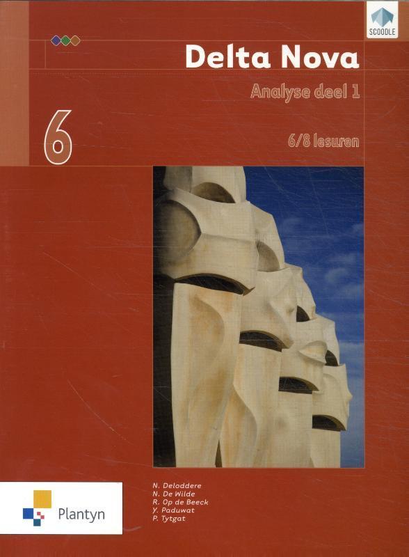 Delta Nova 6 Analyse deel 1 (6/8u) (incl. Scoodle) / Vast, Boeken, Schoolboeken, Gelezen, Verzenden