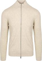Profuomo Vest Merinowol Ecru maat Maat 52/54 (L) Heren, Kleding | Heren, Maat 52/54 (L), Verzenden, Nieuw, Profuomo