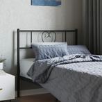 vidaXL Tête de lit métal noir 90 cm, Maison & Meubles, Chambre à coucher | Lits, Neuf, Verzenden