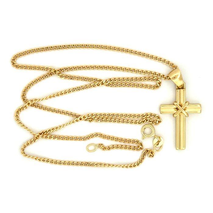 Zonder Minimumprijs - Handmade - Halsketting - 4.3 g - 18, Handtassen en Accessoires, Kettingen