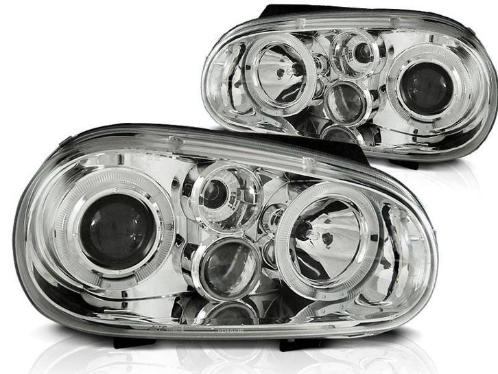 VW Golf 4 Projectorkoplampen | OP = OP | 40% Korting, Auto-onderdelen, Verlichting, Nieuw, 12 maanden garantie, Verzenden