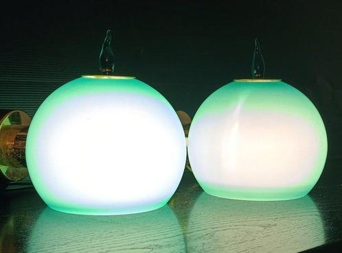 Diablo, stile Art Deco - Wandkandelaar (2) - Muranoglas, Antiek en Kunst, Curiosa en Brocante